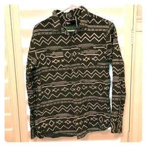 Light green Aztec long sleeve